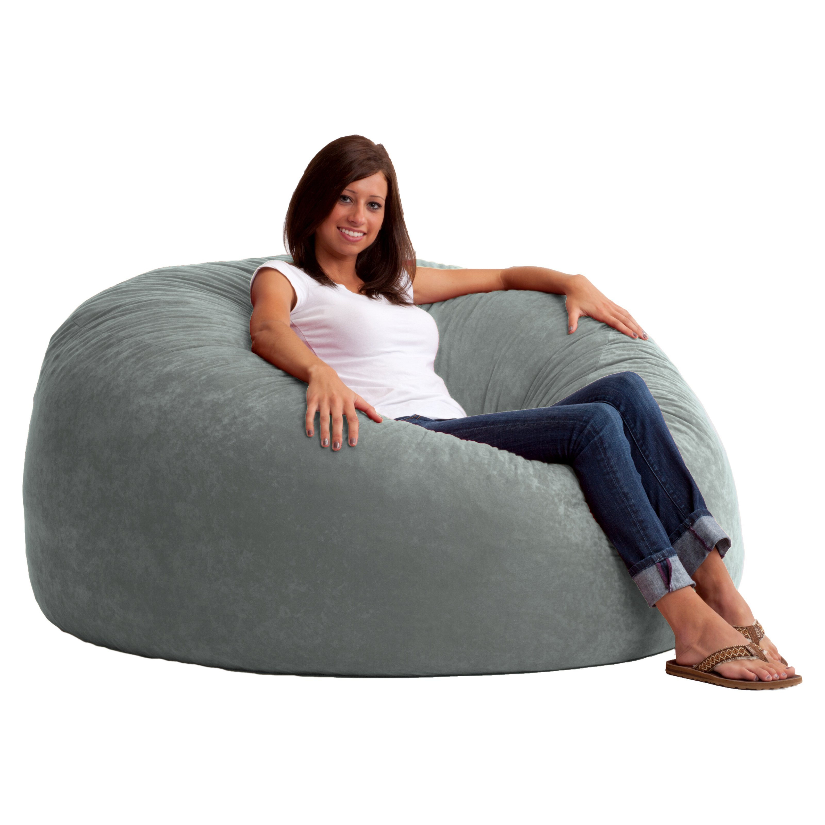 Best ideas about Bean Bag Sofa
. Save or Pin FUF 5 ft King fort Suede Bean Bag Sofa Bean Bags at Now.