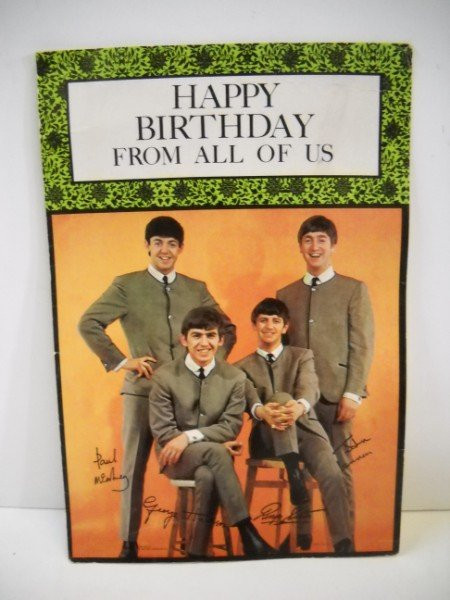 Best ideas about Beatles Birthday Card
. Save or Pin 301 Moved Permanently Now.
