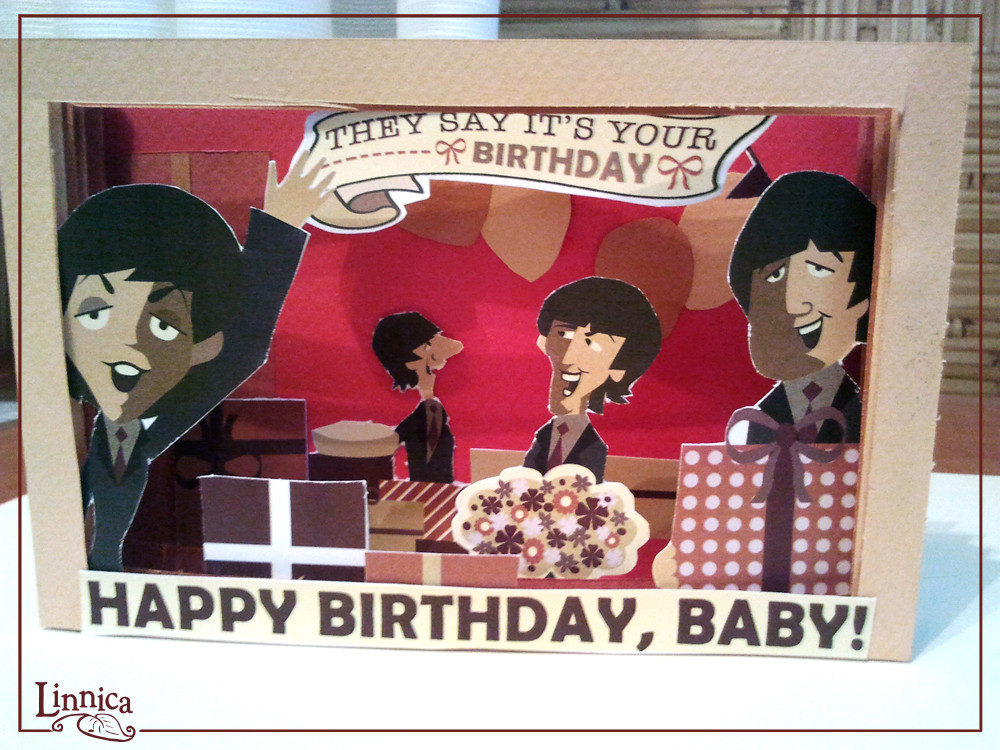 Best ideas about Beatles Birthday Card
. Save or Pin Linnica A 3D Beatles Birthday Card Now.