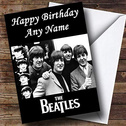 Best ideas about Beatles Birthday Card
. Save or Pin WHEN I M 64 THE BEATLES Personalised Print Song Lyrics Now.