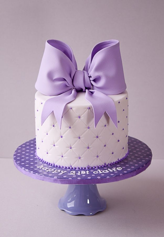 Best ideas about Beautiful Birthday Cake
. Save or Pin Birthday Cake Color Lila y Violeta Pinterest Now.