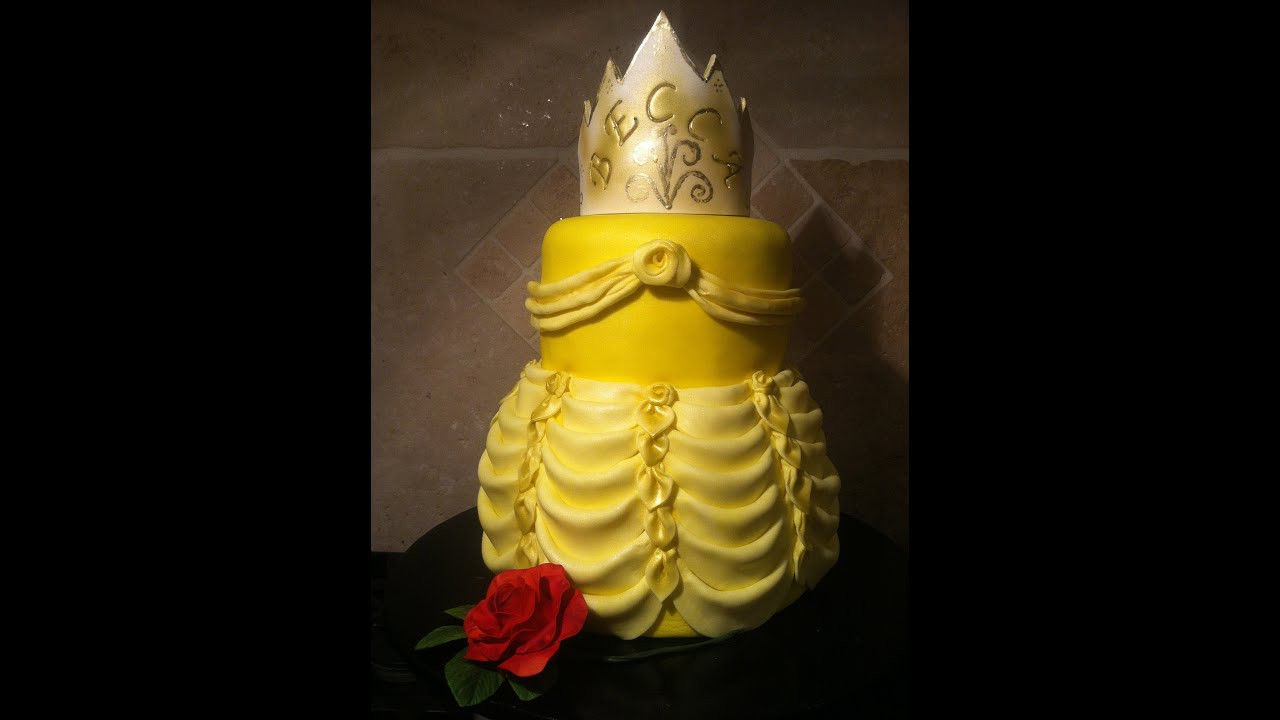 Best ideas about Beauty And The Beast Birthday Cake
. Save or Pin Belle s Dress Beauty and the Beast Birthday Cake Now.