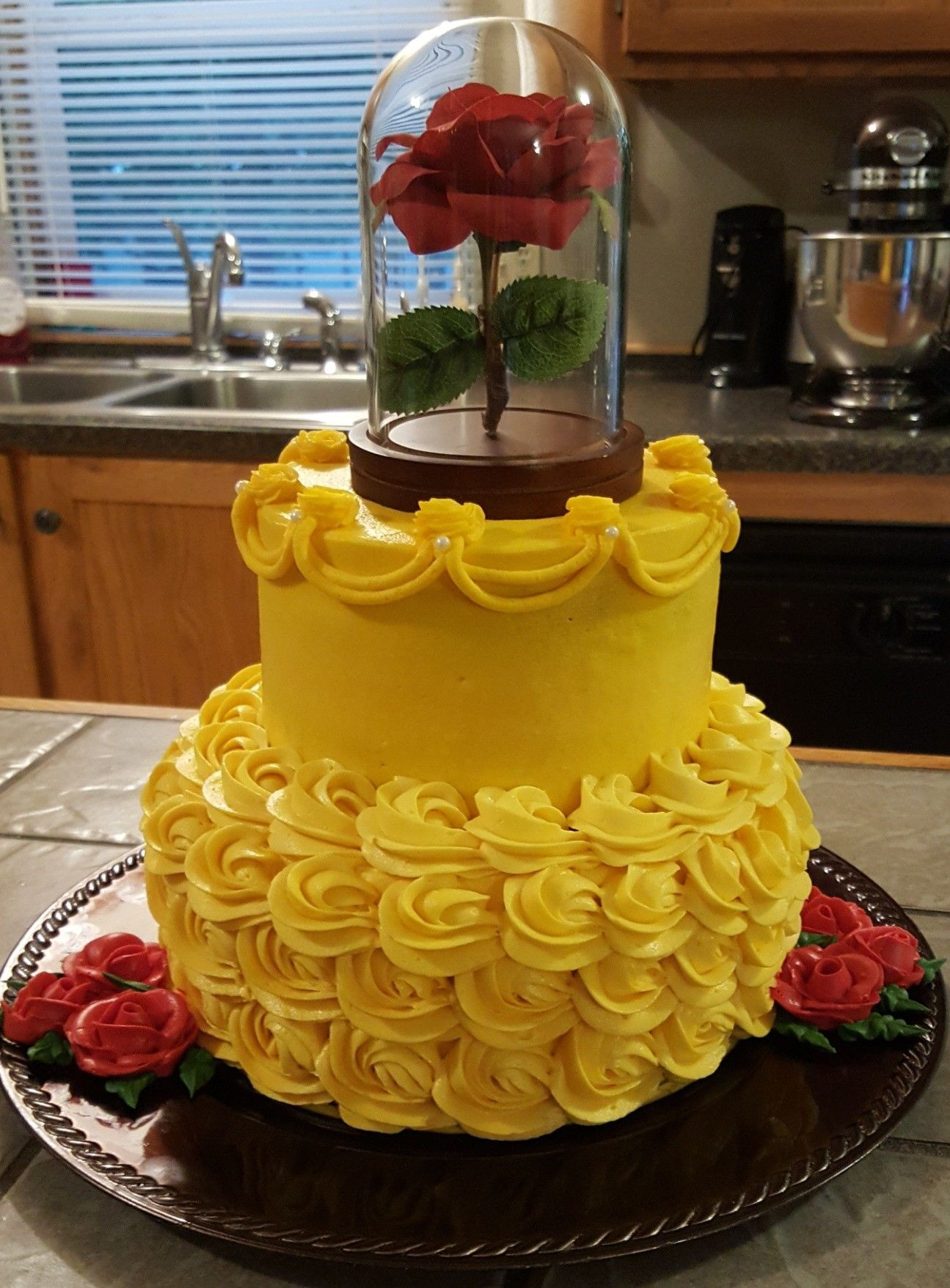 Best ideas about Beauty And The Beast Birthday Cake
. Save or Pin Beauty and the beast cake cakes I made Now.