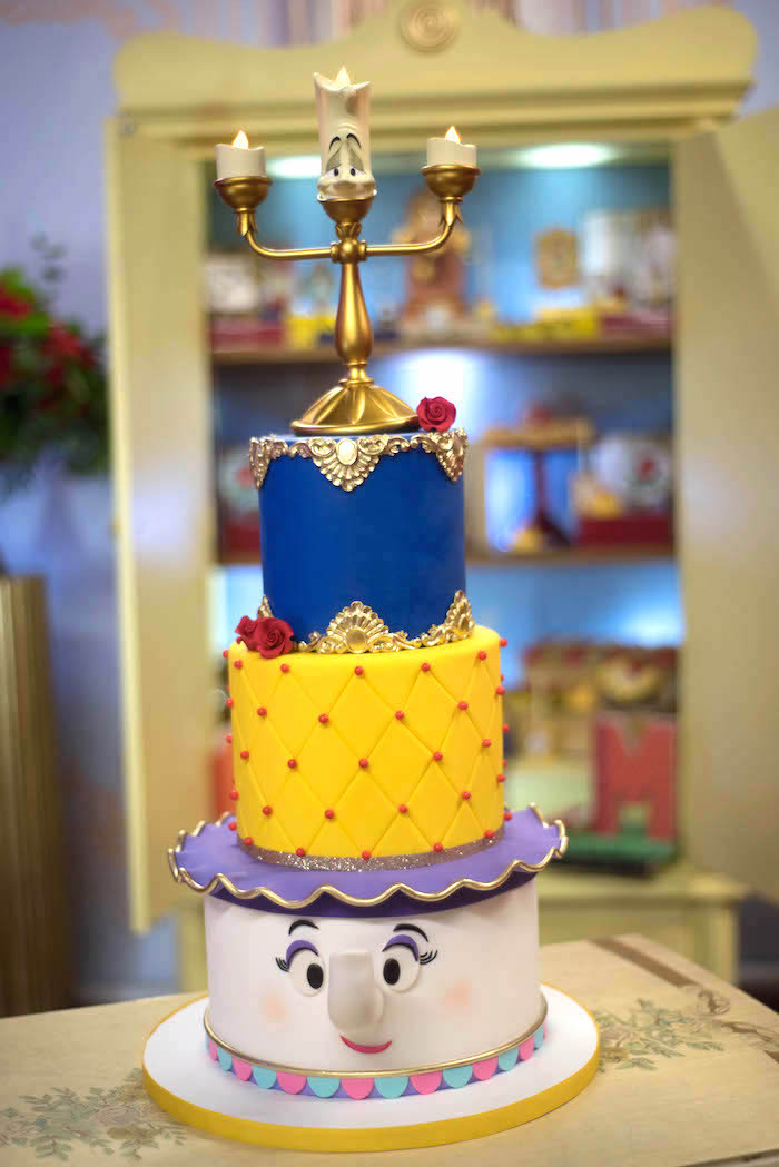 Best ideas about Beauty And The Beast Birthday Cake
. Save or Pin Kara s Party Ideas "Be Our Guest" Beauty and the Beast Now.