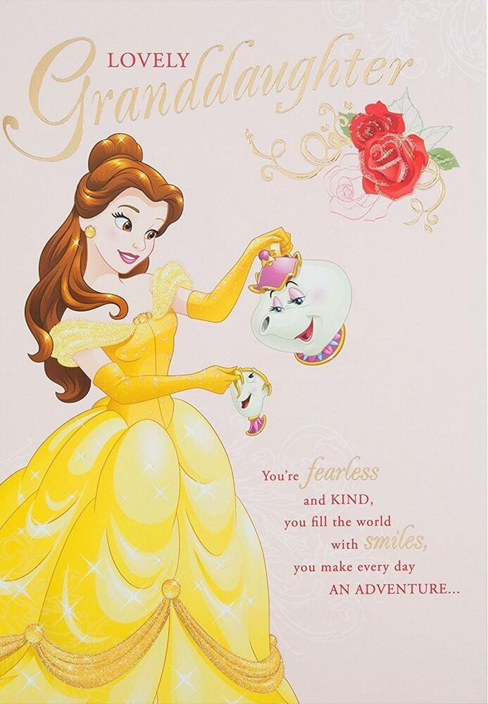 Best ideas about Beauty And The Beast Birthday Card
. Save or Pin BEAUTY AND THE BEAST LOVELY GRANDDAUGHTER BIRTHDAY CARD Now.