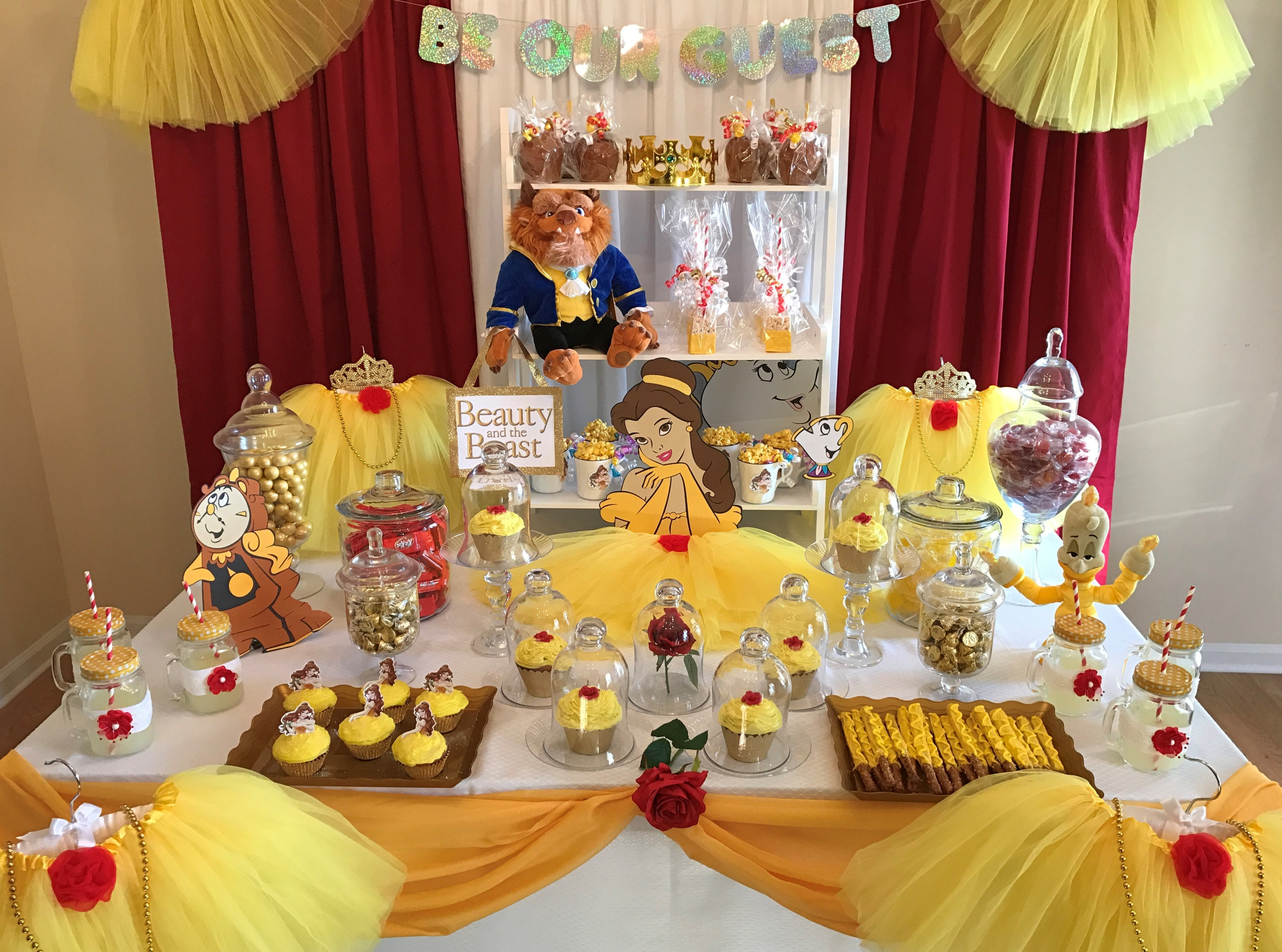 Best ideas about Beauty And The Beast Birthday Decorations
. Save or Pin Beauty and the Beast Princess Birthday Party Supplies l My Now.