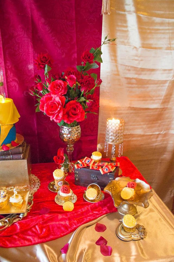 Best ideas about Beauty And The Beast Birthday Ideas
. Save or Pin Kara s Party Ideas Beauty and the Beast 1st Birthday Party Now.