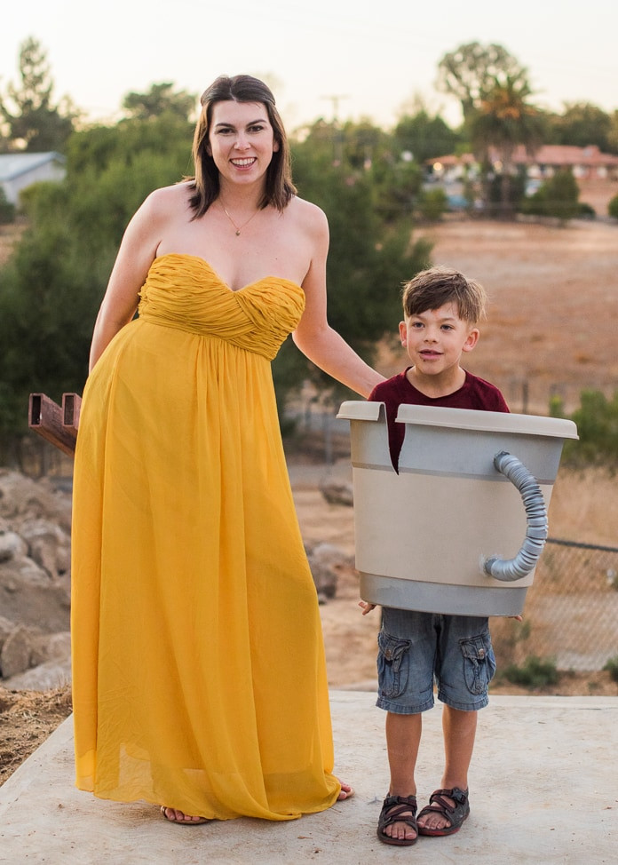 Best ideas about Beauty And The Beast DIY Costumes
. Save or Pin DIY Beauty and the Beast Family Costumes Someday I ll Learn Now.