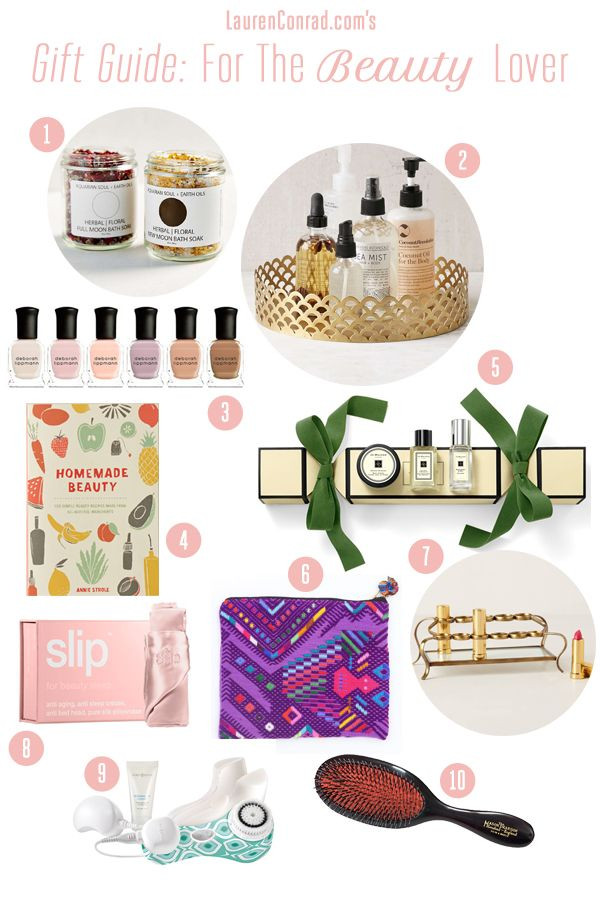 Best ideas about Beauty Gift Ideas
. Save or Pin Gift Guide For the Beauty Lover Now.