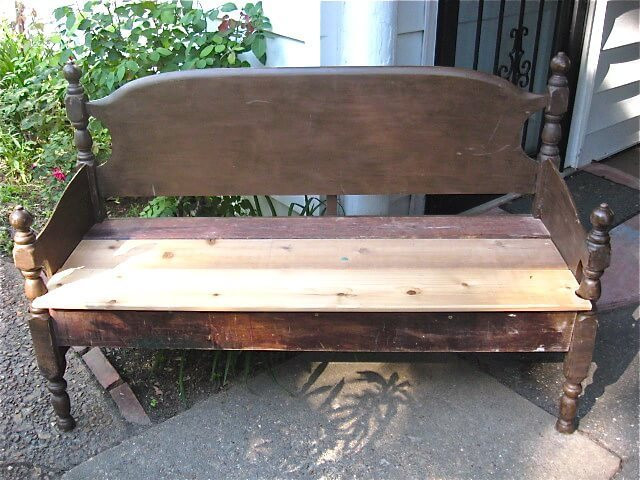 Best ideas about Bed Bench DIY
. Save or Pin Build a Garden Bench from a Bed Now.