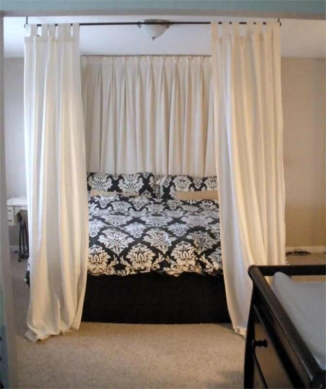 Best ideas about Bed Curtains DIY
. Save or Pin 25 best ideas about Curtain headboards on Pinterest Now.