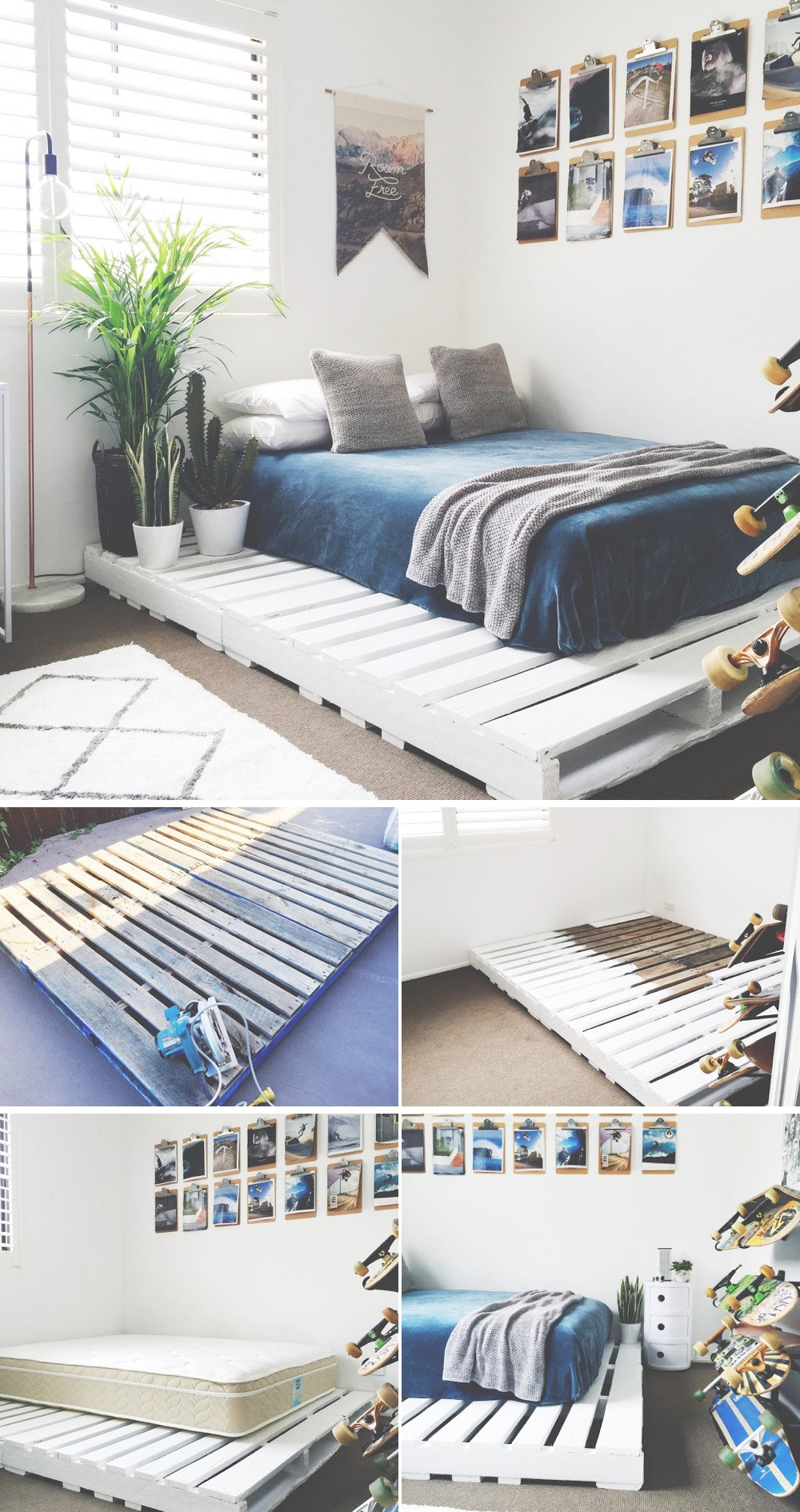 Best ideas about Bed Frame DIY
. Save or Pin 36 Easy DIY Bed Frame Projects to Upgrade Your Bedroom Now.