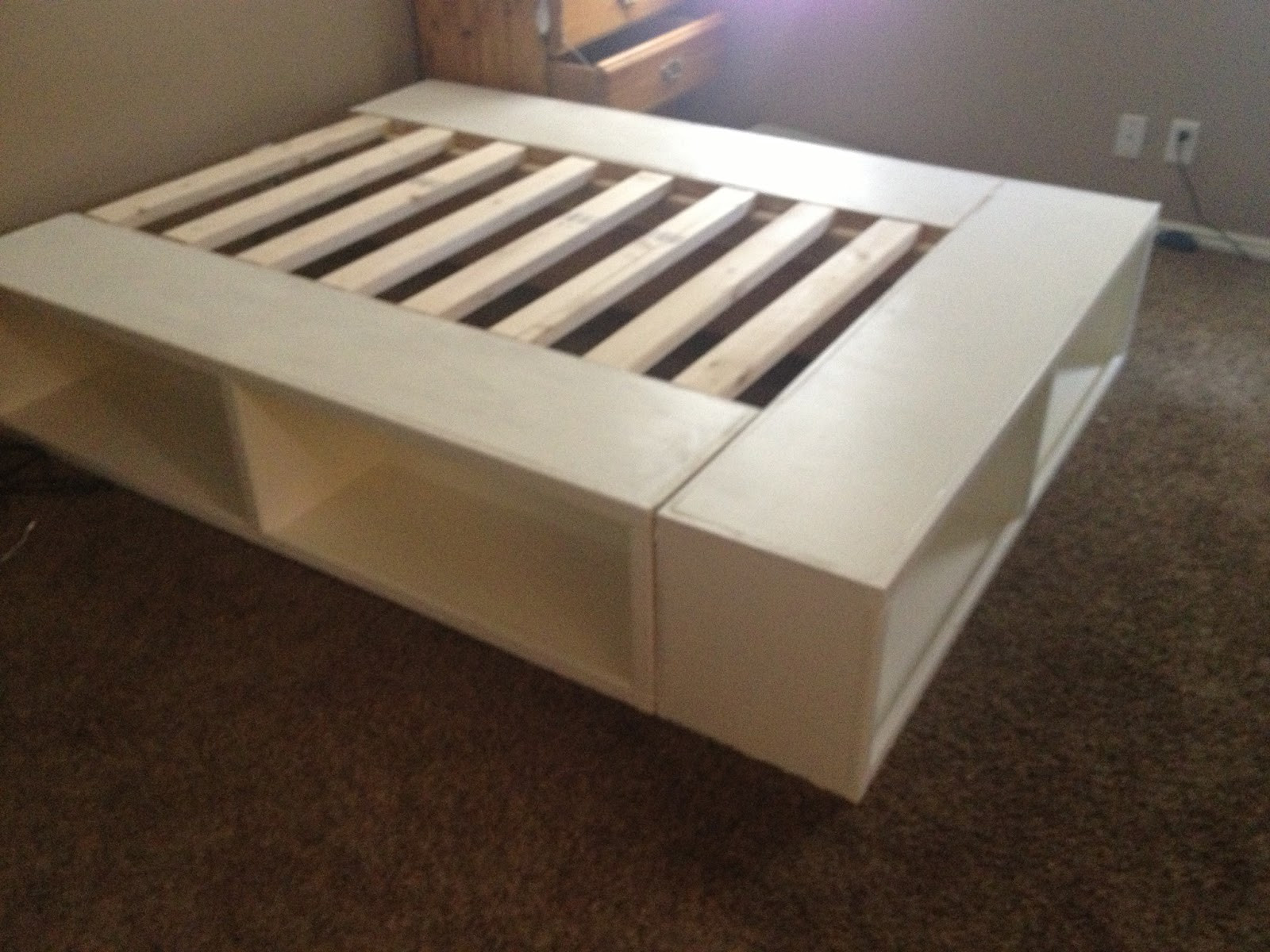 Best ideas about Bed Frame DIY
. Save or Pin DIY Storage Bed Now.