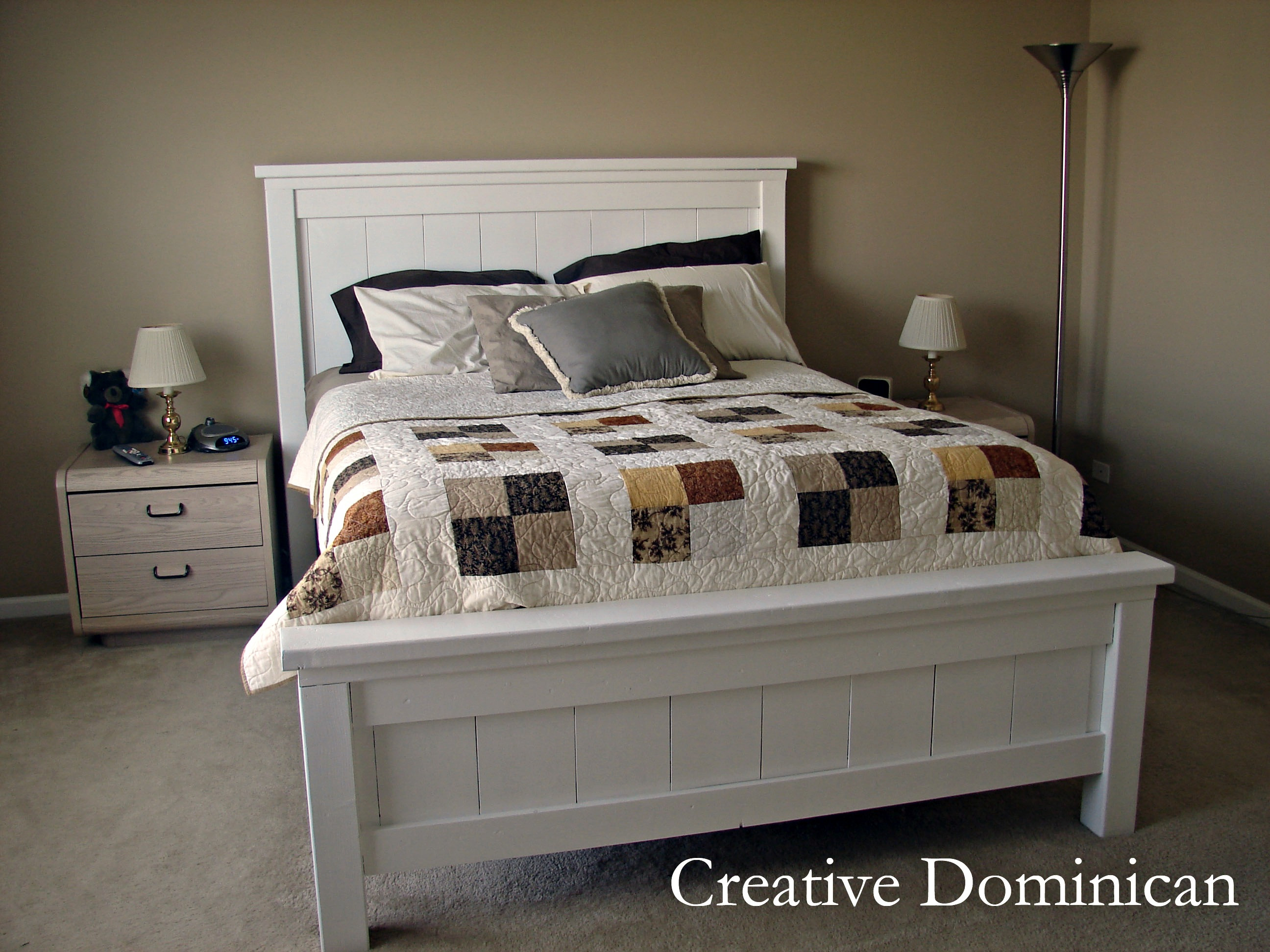 Best ideas about Bed Plans DIY
. Save or Pin DIY Farmhouse Bed Now.