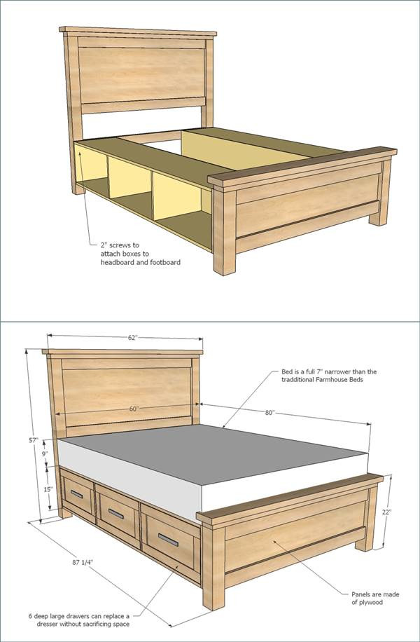 Best ideas about Bed Plans DIY
. Save or Pin 25 Creative DIY Bed Projects with Free Plans i Creative Now.