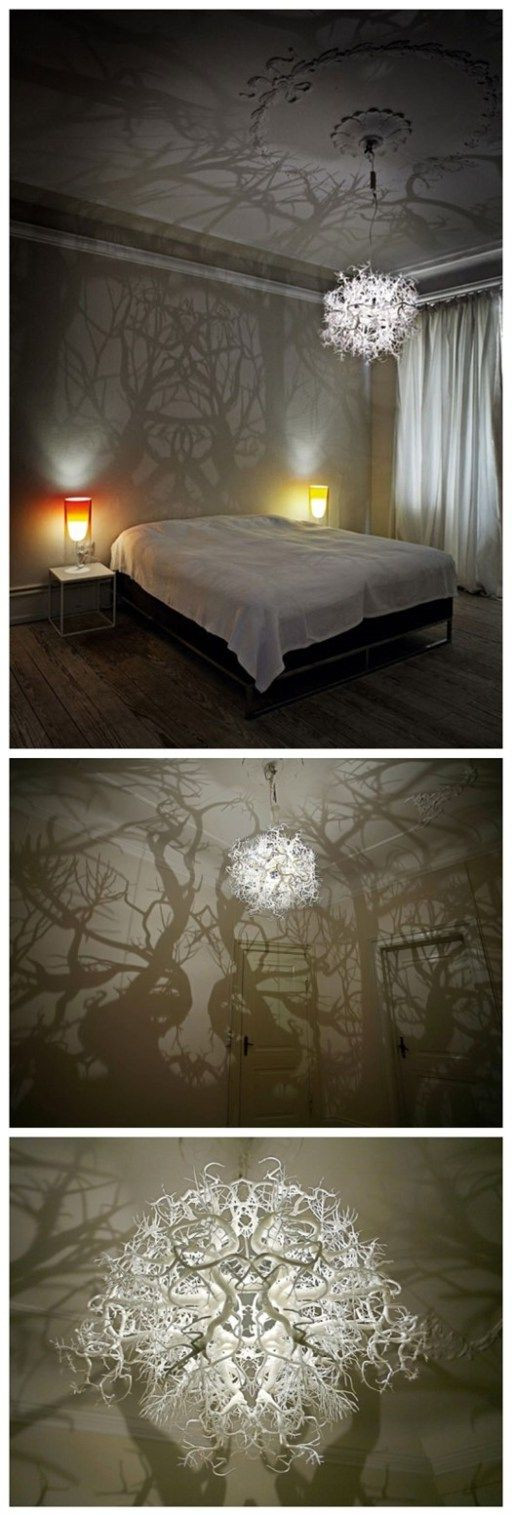 Best ideas about Bedroom Lighting Ideas DIY
. Save or Pin How to make forest inspired DIY tree branch shadow Now.