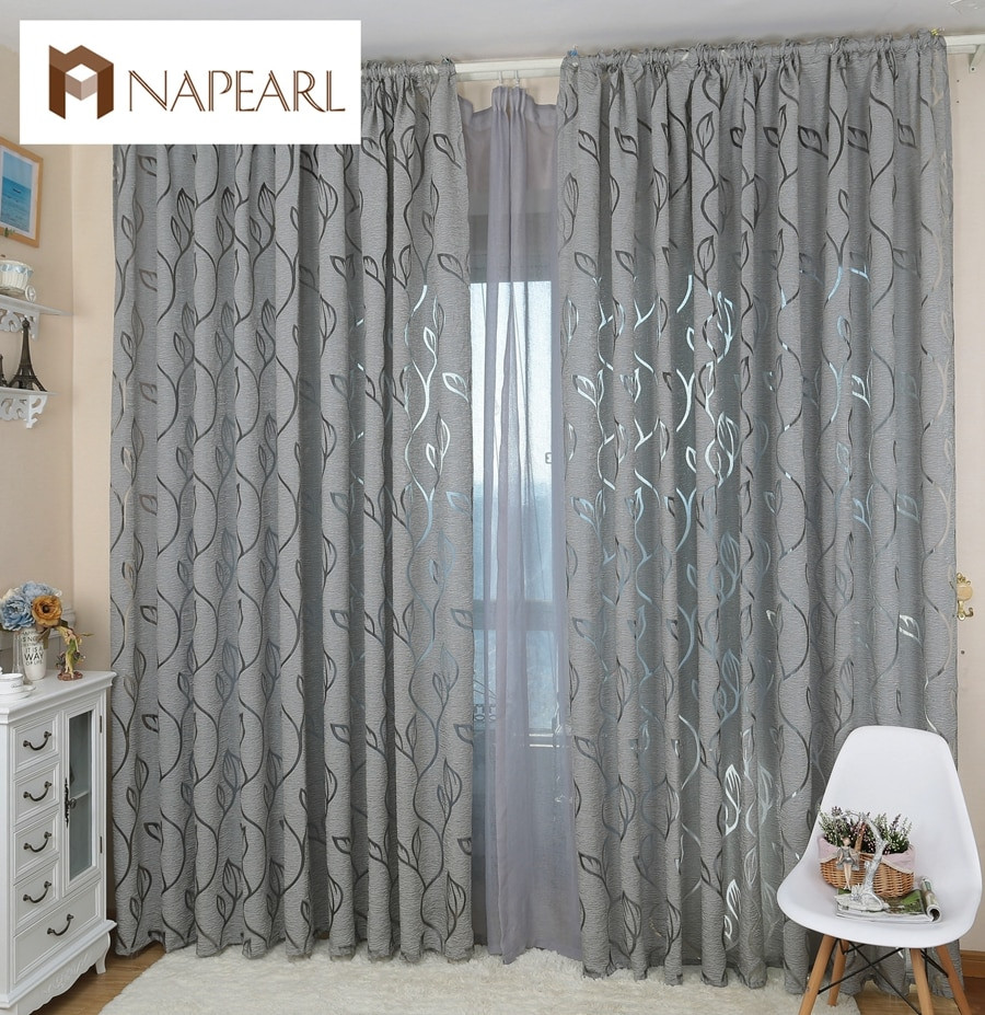 Best ideas about Bedroom Window Curtains
. Save or Pin Modern decorative curtains jacquard gray curtains window Now.