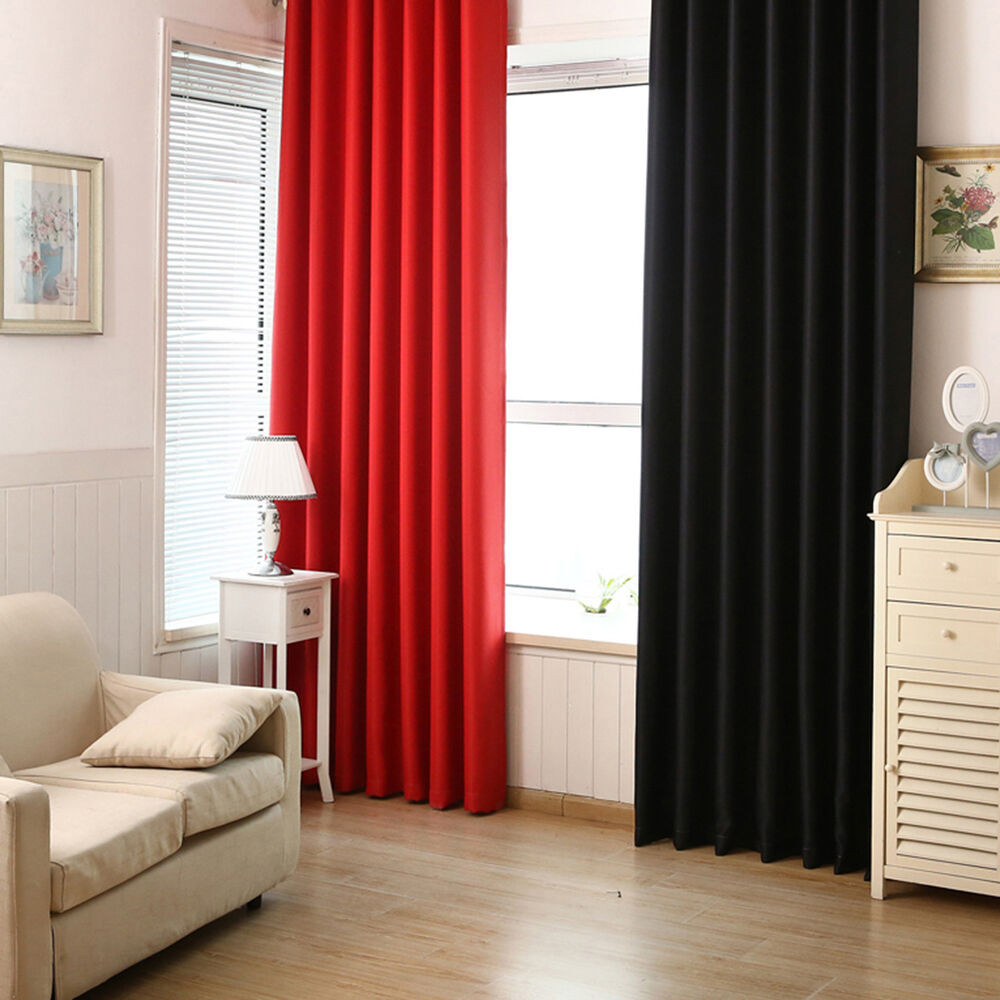 Best ideas about Bedroom Window Curtains
. Save or Pin Blackout Room Darkening Curtains Window Panel Drapes Now.