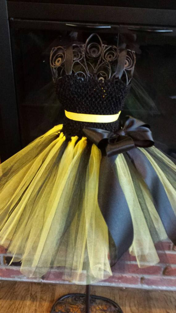 Best ideas about Bee Costume DIY
. Save or Pin Bumblebee Dress Bumble Bee Costume Bee Tutu Dress by Now.