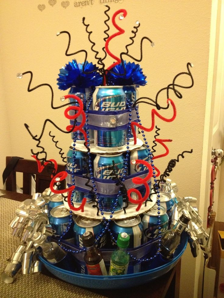 Best ideas about Beer Birthday Cake
. Save or Pin Beer can cake Father s Day Ideas Pinterest Now.