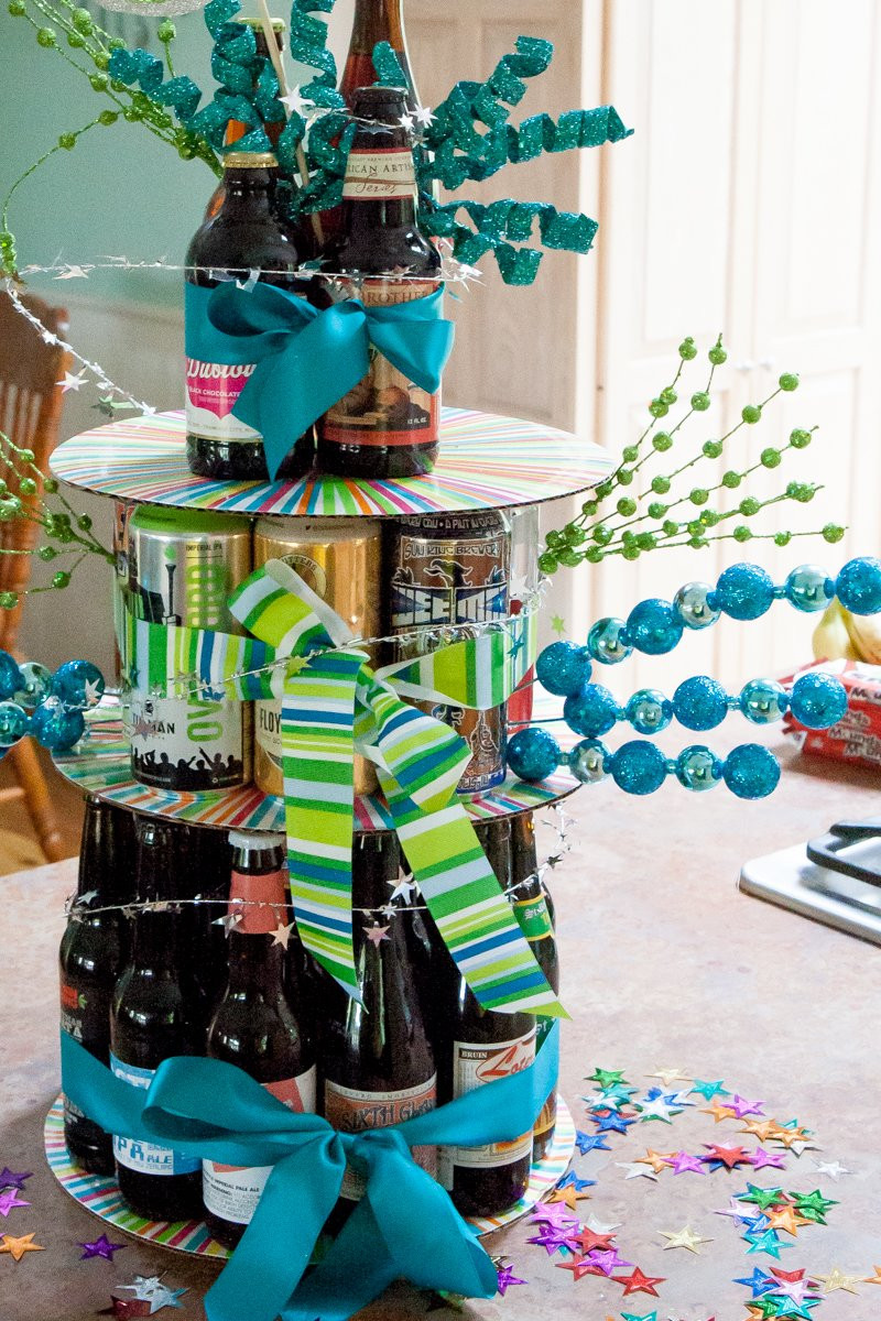 Best ideas about Beer Birthday Cake
. Save or Pin How to Make a Birthday Beer Cake Now.
