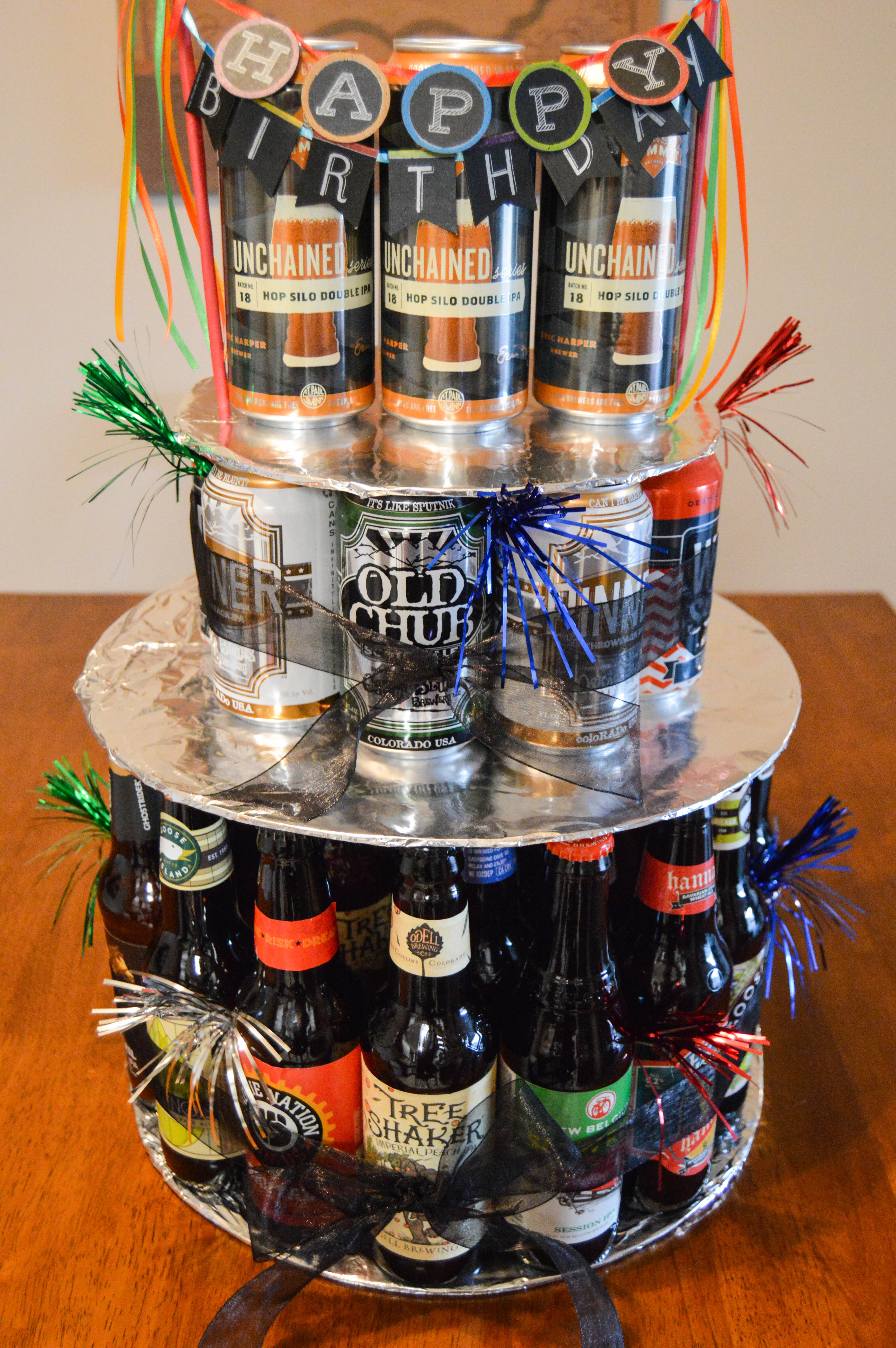 Best ideas about Beer Birthday Cake
. Save or Pin How to Make a Beer Bottle or Can Birthday Cake Now.