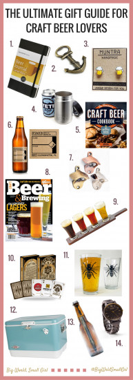 Best ideas about Beer Drinker Gift Ideas
. Save or Pin The Ultimate Gift Guide for Craft Beer Lovers Now.