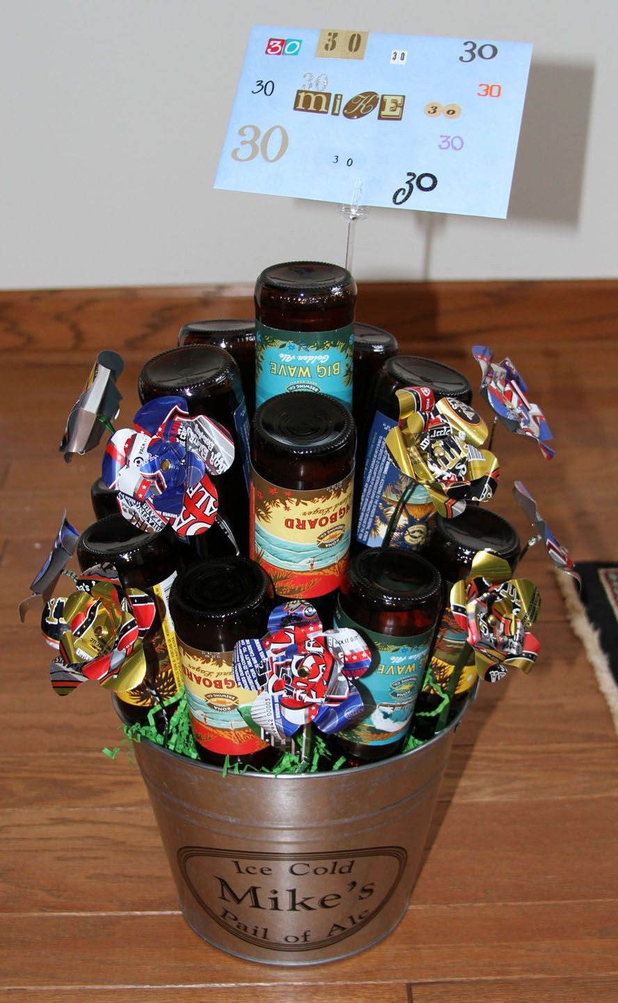 Best ideas about Beer Gift Basket Ideas
. Save or Pin Beer Bouquet Good guy t idea Now.