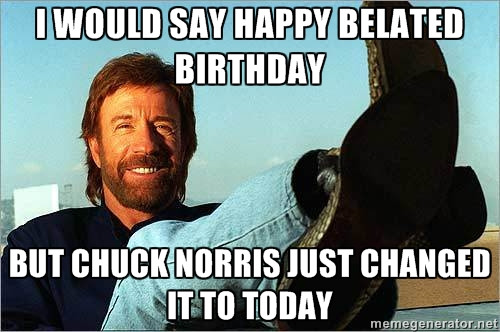 Best ideas about Belated Birthday Meme Funny
. Save or Pin 20 Best Happy Belated Birthday Memes Now.