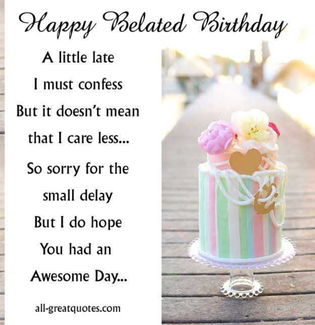 Best ideas about Belated Birthday Quotes
. Save or Pin 25 Best Ideas about Happy Belated Birthday on Pinterest Now.