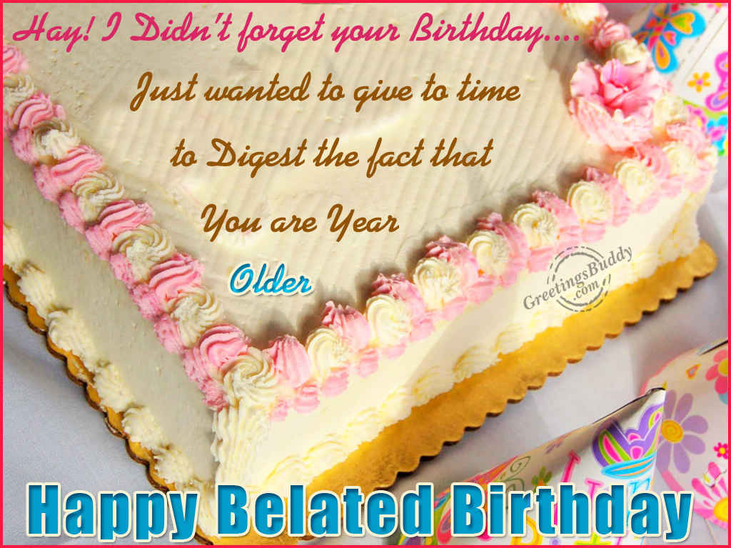 Best ideas about Belated Birthday Quotes
. Save or Pin 25 Very Best Belated Birthday Wishes And s Now.