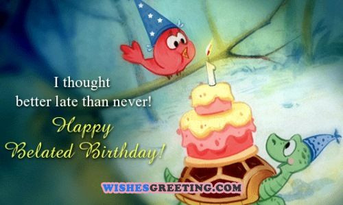 Best ideas about Belated Birthday Wishes Images
. Save or Pin 95 Happy Belated Birthday Wishes Now.