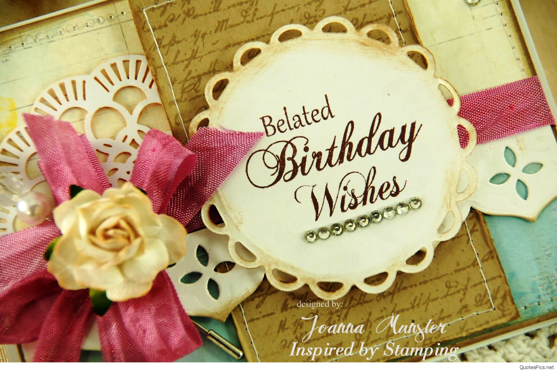 Best ideas about Belated Birthday Wishes Images
. Save or Pin belated birthday wishes Quotes Pics Now.