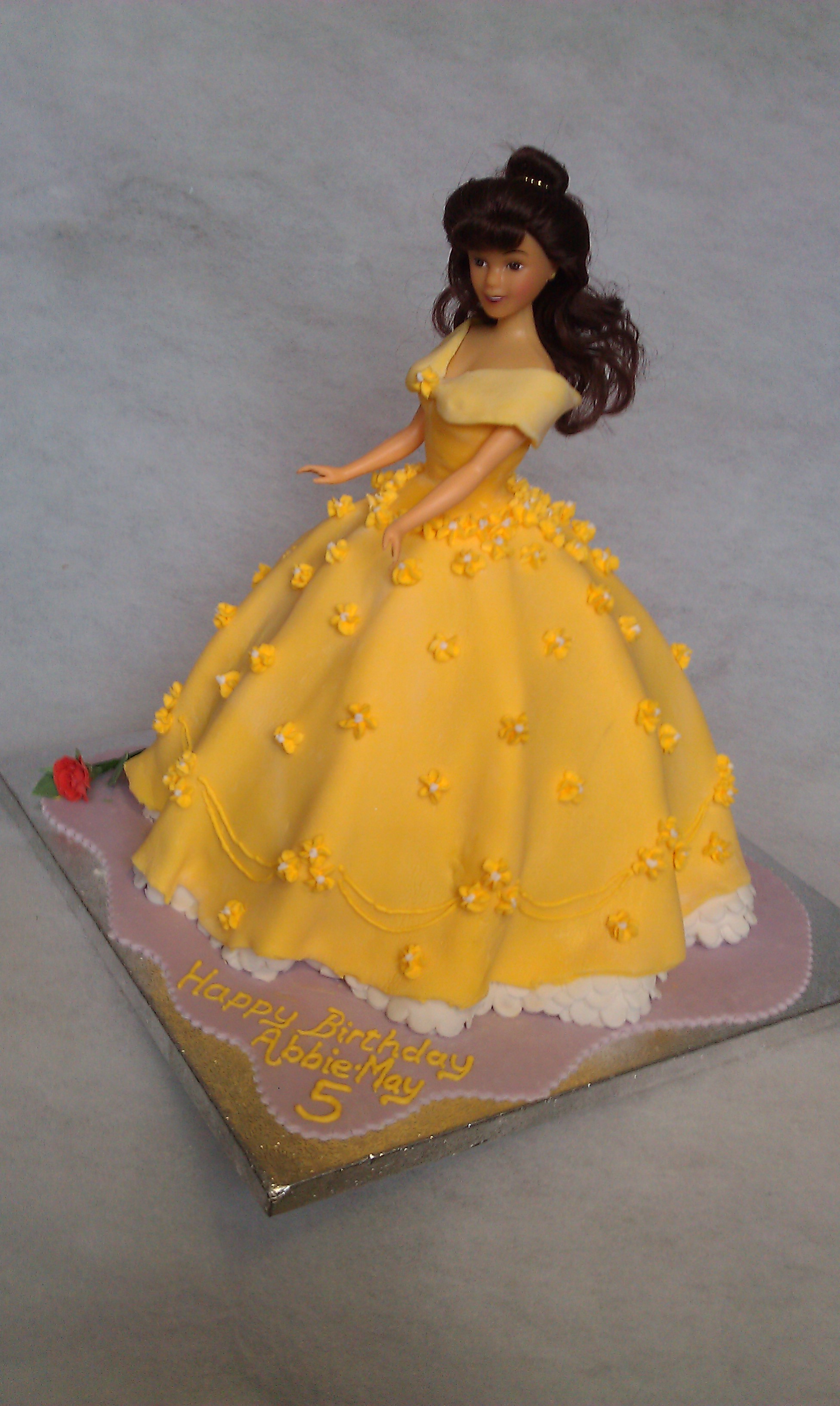 Best ideas about Belle Birthday Cake
. Save or Pin Belle birthday cake Now.