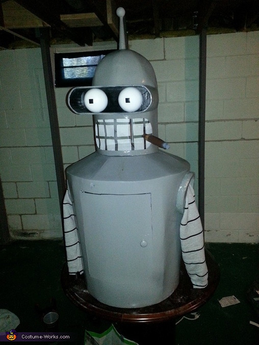 Best ideas about Bender Costume DIY
. Save or Pin DIY Futurama Bender Costume 10 10 Now.