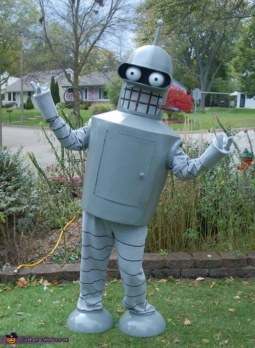 Best ideas about Bender Costume DIY
. Save or Pin DIY Futurama Bender Costume Now.