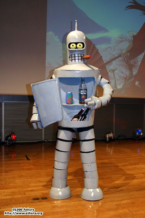 Best ideas about Bender Costume DIY
. Save or Pin Bender "Futurama" Brownie points for the Slurm can Now.