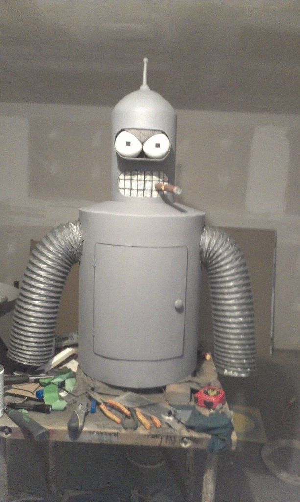 Best ideas about Bender Costume DIY
. Save or Pin Homemade Bender costume with DIY pics Now.