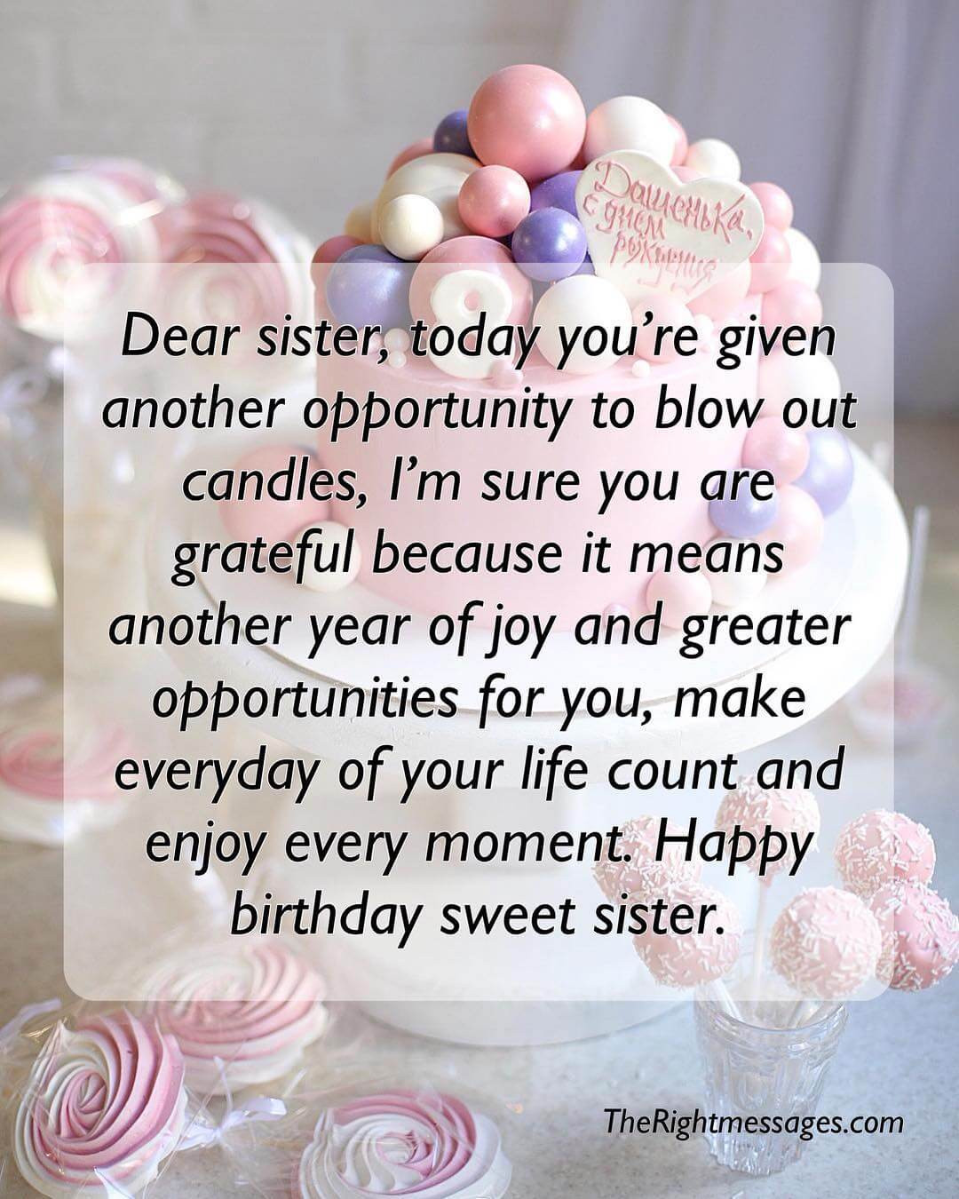 Best ideas about Best Birthday Wishes For Sister
. Save or Pin Short And Long Birthday Messages Wishes & Quotes For Now.