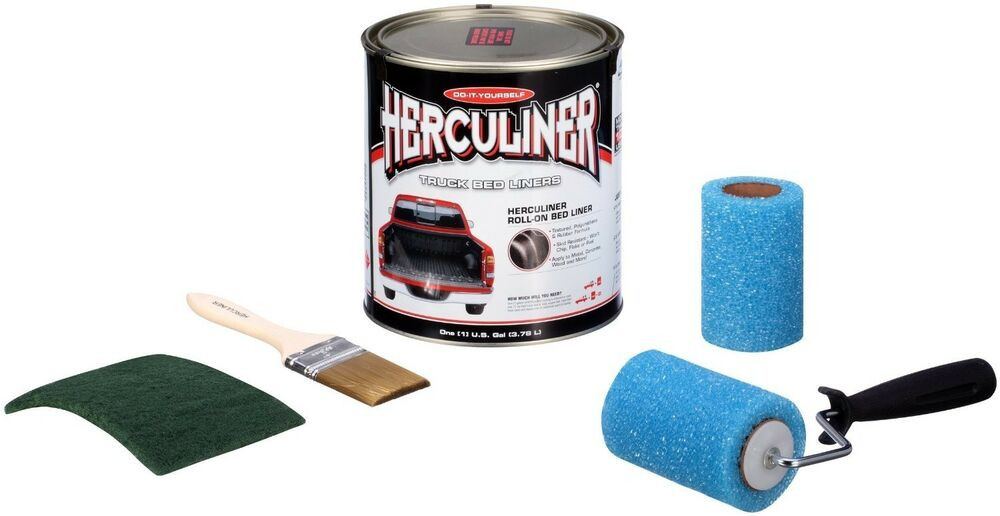 Best ideas about Best DIY Bedliner Kit
. Save or Pin Herculiner Truck Bed Brush on Bed Liner Kit 4 Items Now.