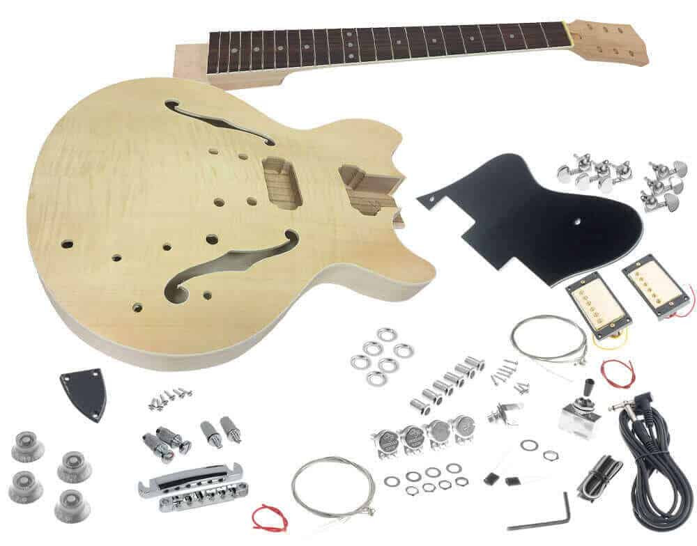 Best ideas about Best DIY Guitar Kits
. Save or Pin Solo ES Style DIY Guitar Kit Flamed Maple Body Now.
