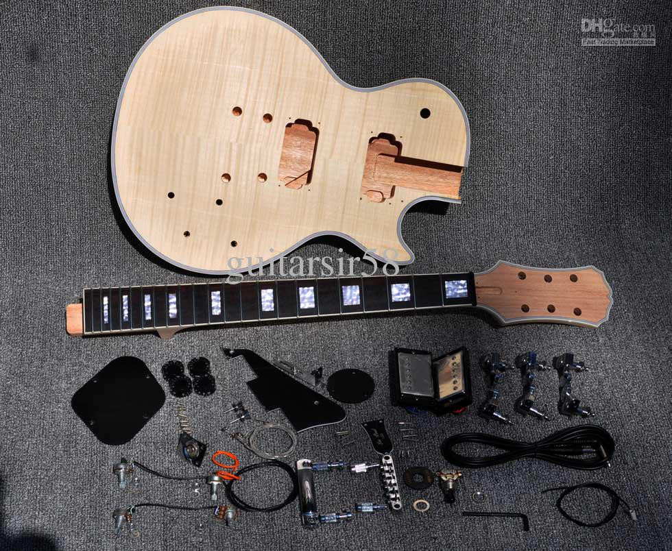 Best ideas about Best DIY Guitar Kits
. Save or Pin 2012 Unfinished Electric Guitar Kit With Flamed Maple Top Now.