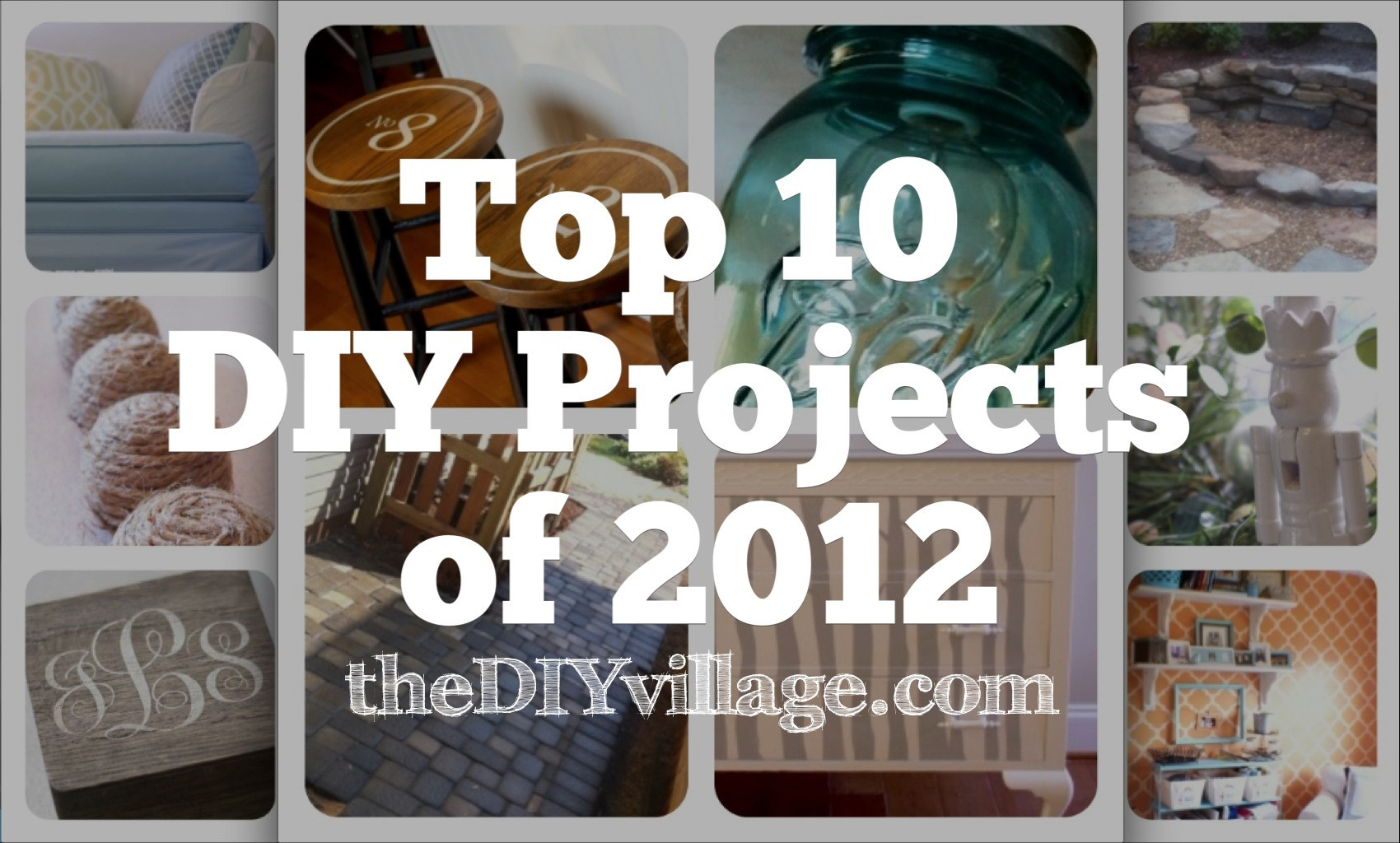 Best ideas about Best DIY Projects
. Save or Pin Top 10 Do It Yourself Projects of 2012 the DIY village Now.