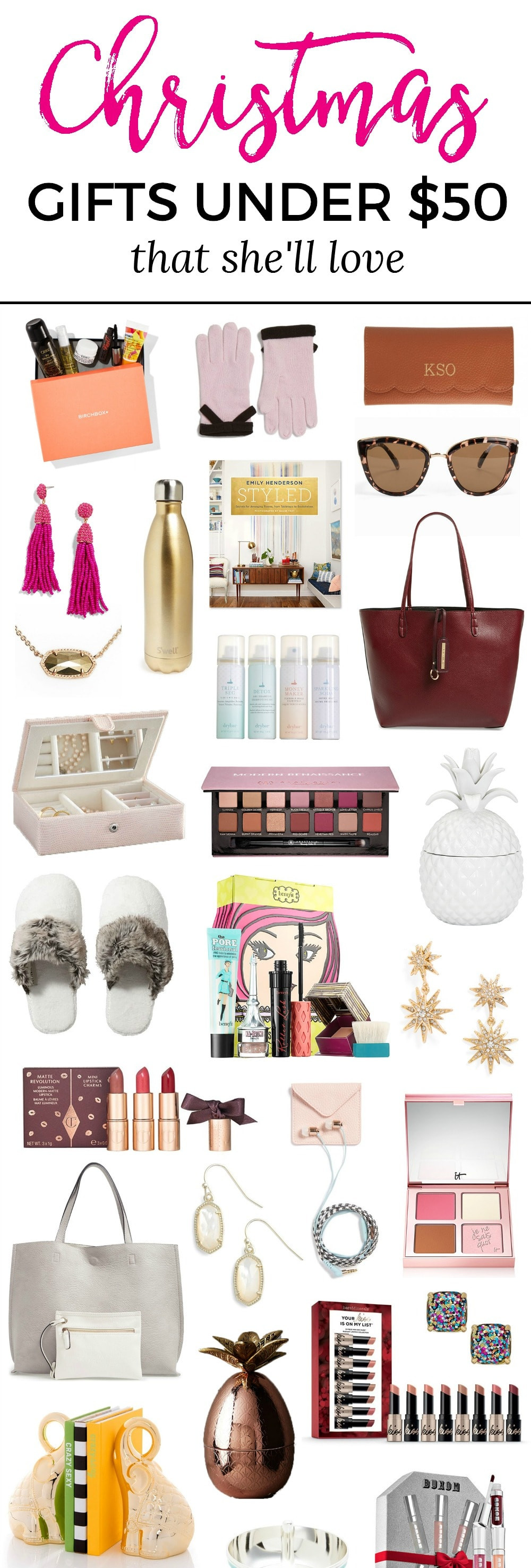 Best ideas about Best Gift Ideas
. Save or Pin The Best Christmas Gift Ideas for Women under $50 Now.