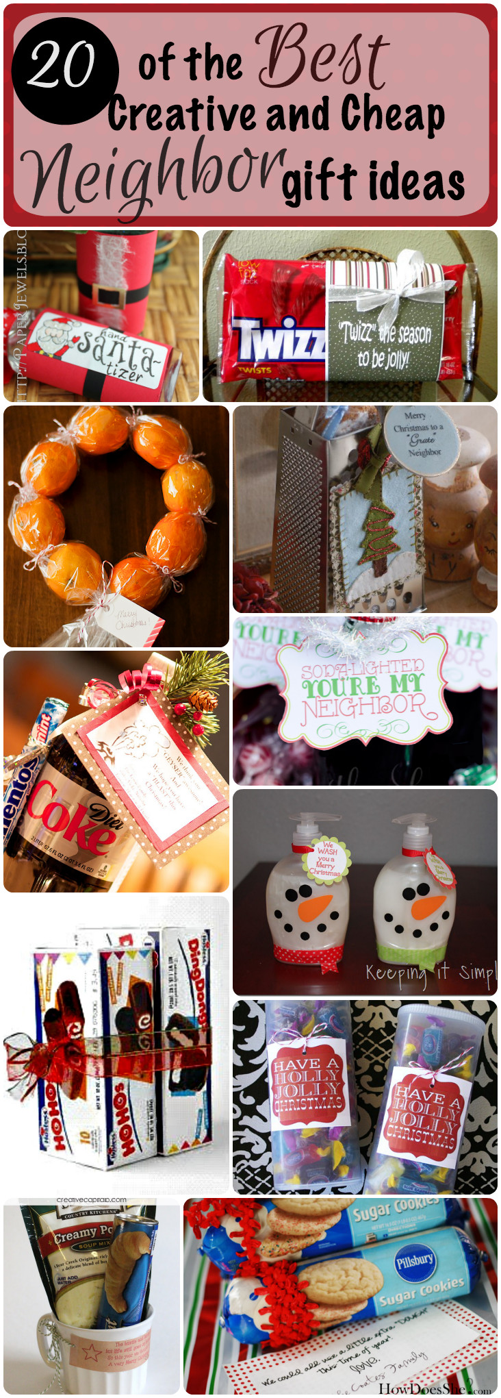 Best ideas about Best Gift Ideas
. Save or Pin 20 of the Best Creative and Cheap Neighbor Gifts for Christmas Now.