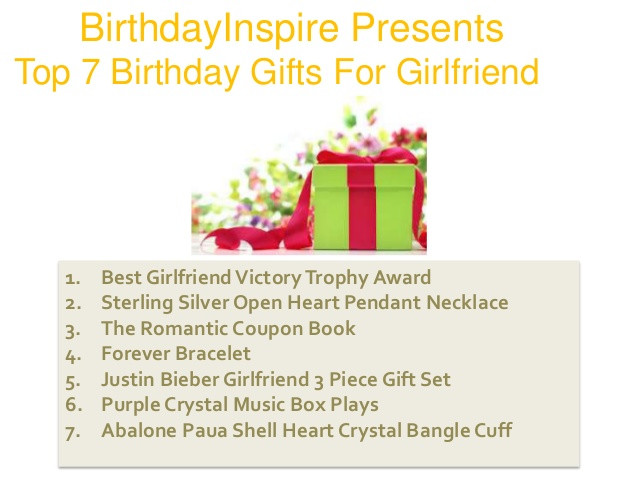 Best ideas about Best Gifts For Girlfriend On Her Birthday
. Save or Pin Top 7 Birthday Gift Re mendations For Girlfriend Must Read Now.