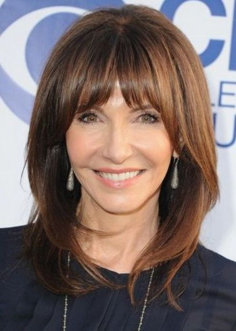 Best ideas about Best Haircuts For Women Over 50
. Save or Pin Hairstyles with bangs for women over 50 Now.