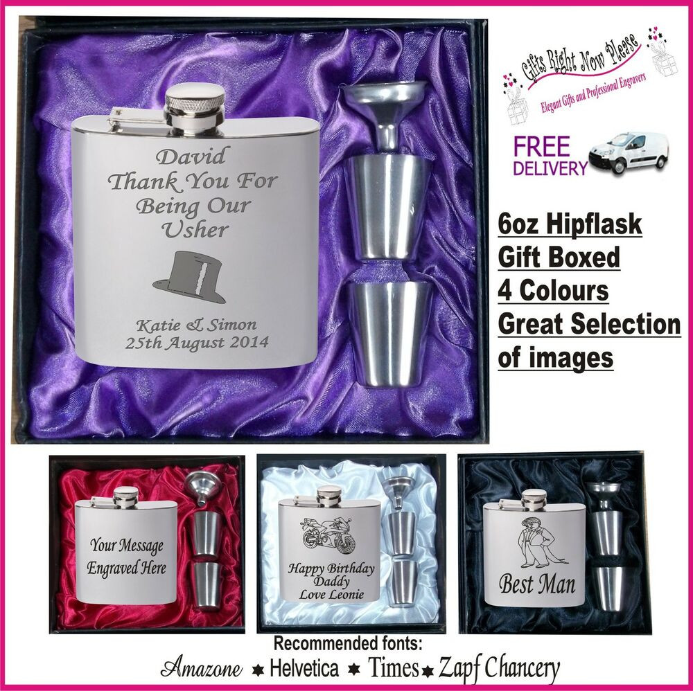 Best ideas about Best Man Gift Ideas From Groom
. Save or Pin Engraved Hip Flask Best Man Usher Groom Gift Boxed Now.