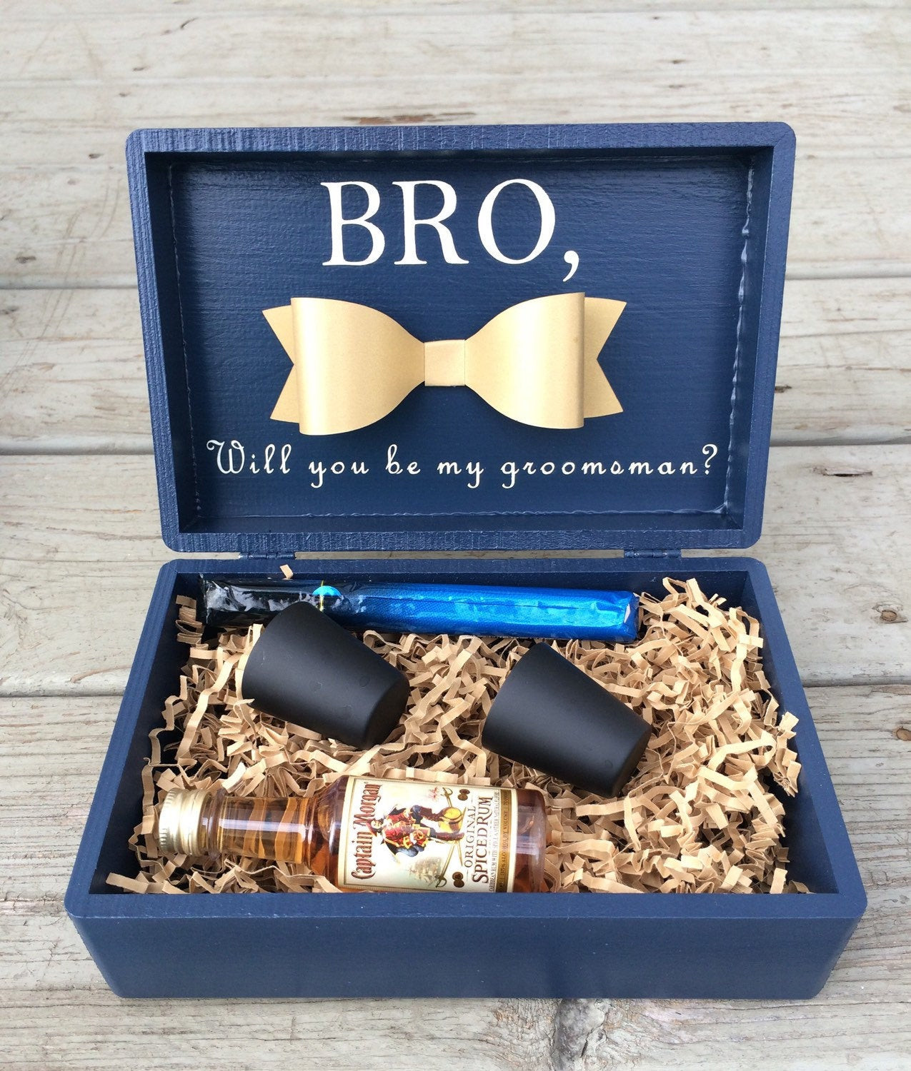 Best ideas about Best Man Gift Ideas From Groom
. Save or Pin Best Man Groomsmen Gift BoxBest Man BoxGroomsman BoxBridal Now.