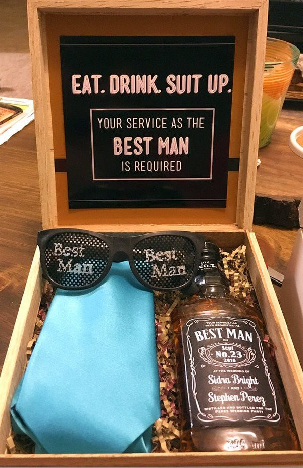 Best ideas about Best Man Gift Ideas From Groom
. Save or Pin Top 12 Groomsmen Gift Ideas We Love Oh Best Day Ever Now.